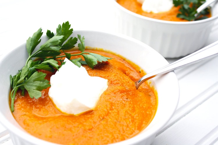 Carrot, Tumeric and Ginger Soup